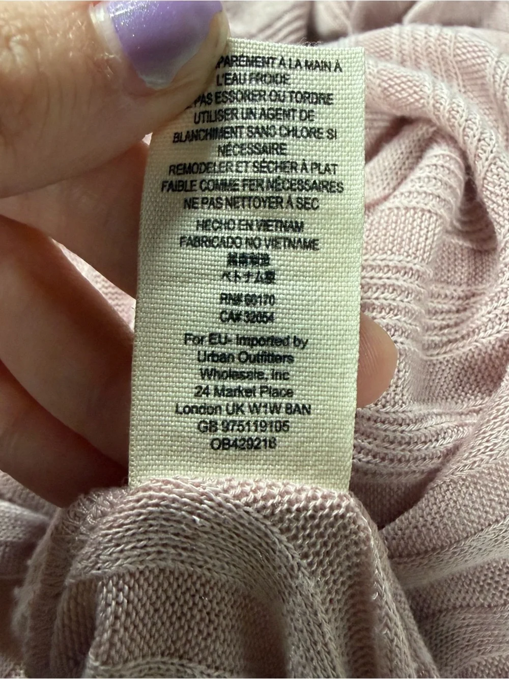 Free‎ People We the Free Espresso Ribbed Soft Pink Ribbed Turtleneck Dress Tunic